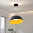 Sashin Zane na Zamani Ring LED Pendant Light don Falo/Dakin Cin Abinci - 2