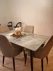 4-Seater Dining Table & Chairs Set - 3