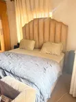 Modern Luxury Bed Frame - Gold - 4