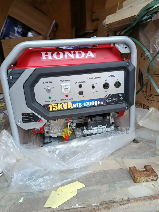 Honda 15kVA Petrol Generator - 1