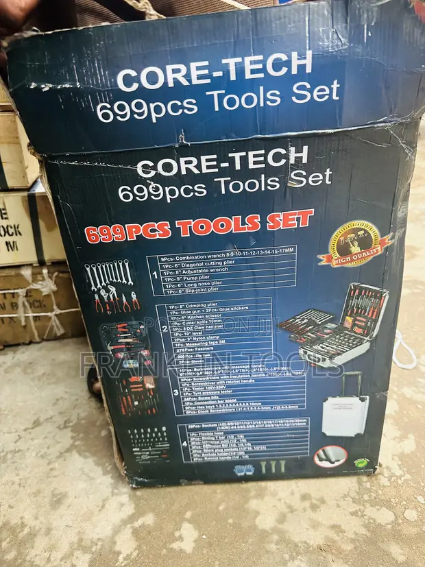 CORE-TECH 699-Piece Mechanical & Electrical Tool Set - 1