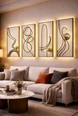 Zane-zanen Zane na Canvas da Goodluck Art Gallery ke Yi - 1