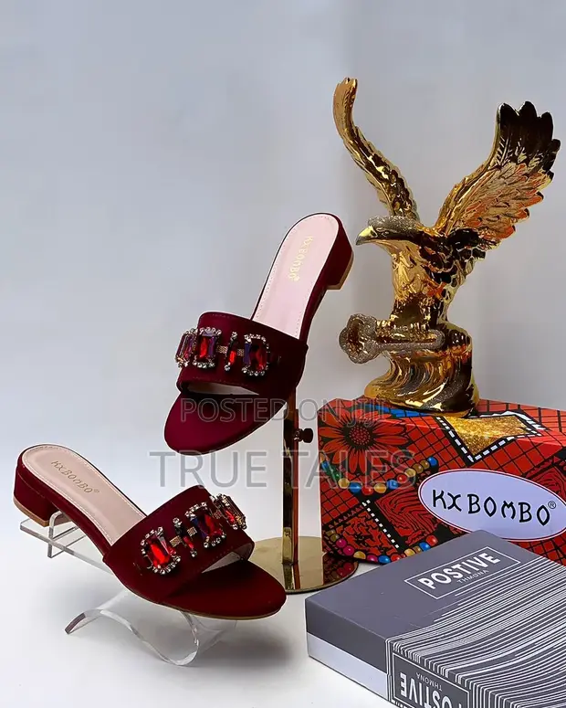 Mata Block Heel Slippers - 1