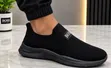 Men's Breathable Knit Slip-on Casual Sneakers - 2