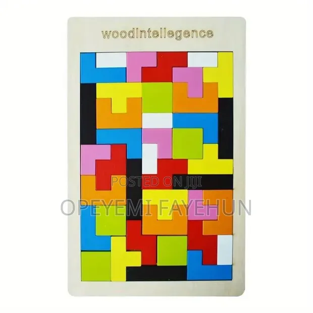 BabySmart Wooden 3D Block Puzzle - Kayan Wasan Ilimi STEM - 1