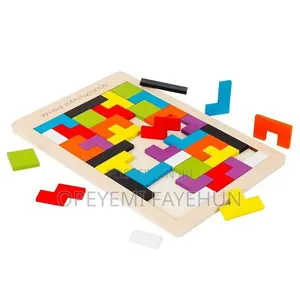 BabySmart Wooden 3D Block Puzzle - Kayan Wasan Ilimi STEM