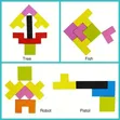 BabySmart Wooden 3D Block Puzzle - Kayan Wasan Ilimi STEM - 3