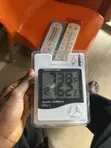 HTC-1 Digital LCD Temperature & Humidity Meter / Clock - 1