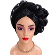 Handmade Turban Cap - Green - 2