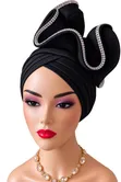 Handmade Turban Cap - Green - 5