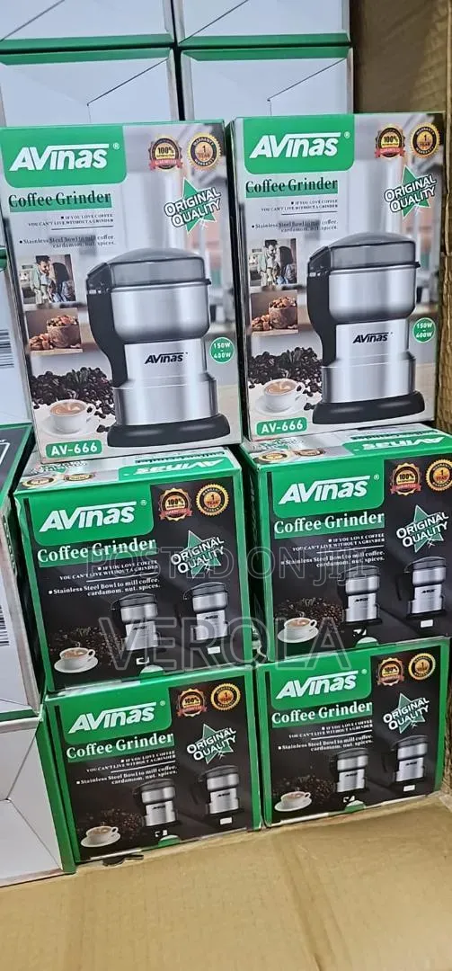 AVINAS Stainless Steel Electric Coffee & Spice Grinder (AV-666) - 1