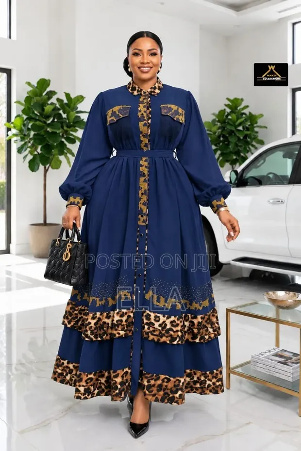 Louis Vuitton Uniforms - Mata Blue Polyester/Silk/Lace - 1