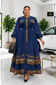 Louis Vuitton Uniforms - Mata Blue Polyester/Silk/Lace - 1