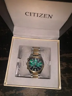Citizen Eco-Drive Sport Chronograph - Two-Tone Green Dial