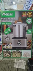AVINAS Heavy Duty Electric Fufu Machine – 7.8L, 3600W - 2