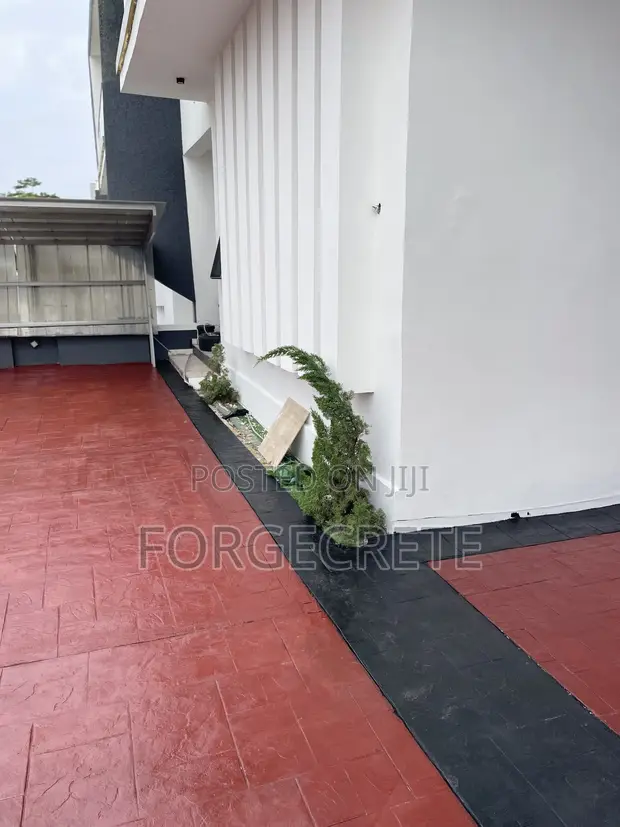 Stamped Concrete Floor Installation Services - 1