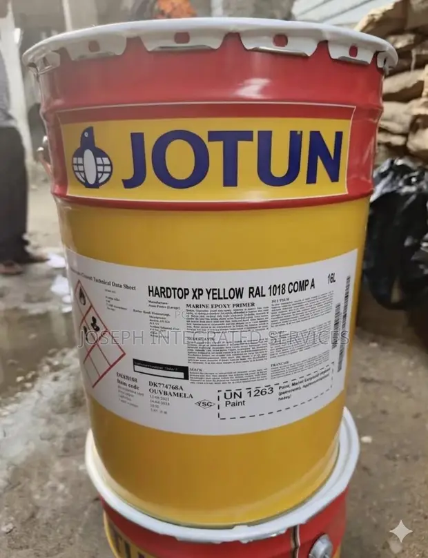 Jotun Hardtop XP Yellow Component A Topcoat - 1