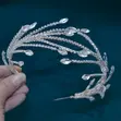 Bridal Headpiece - Rhinestone Silver - 2