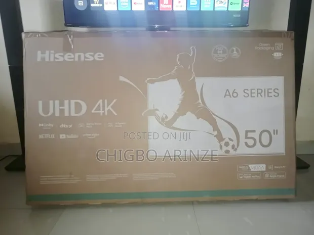 Hisense A6 Smart TV 50-inch 4K QLED - 1