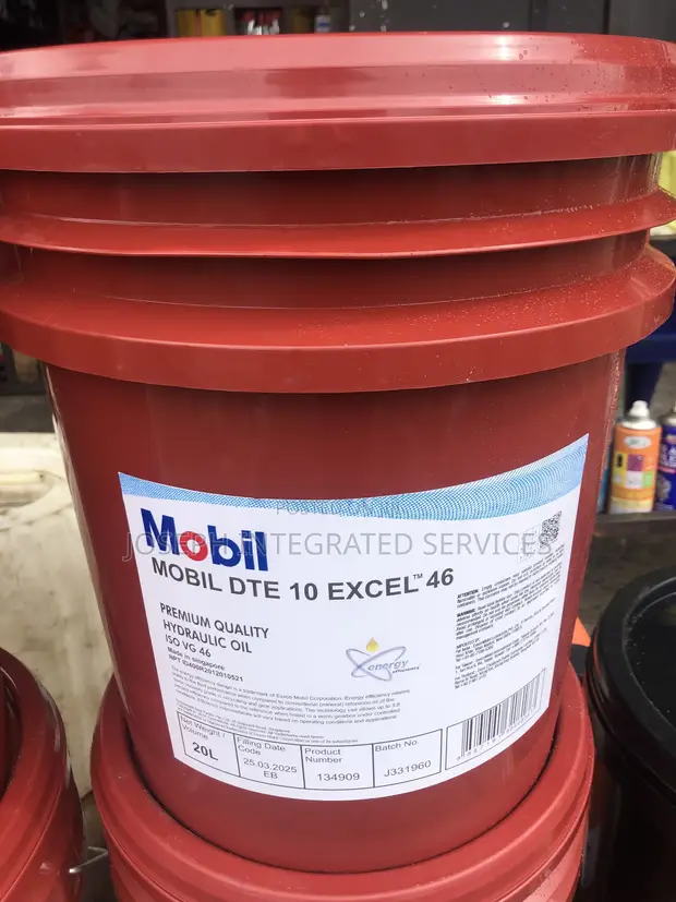 Mobil DTE 10 Excel 46 Mai Na Hydraulic (20L) - 1