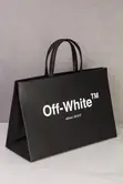 Kyakyawar Jakar Hannu Baƙar Rana ta Mata ta Off-White - 2