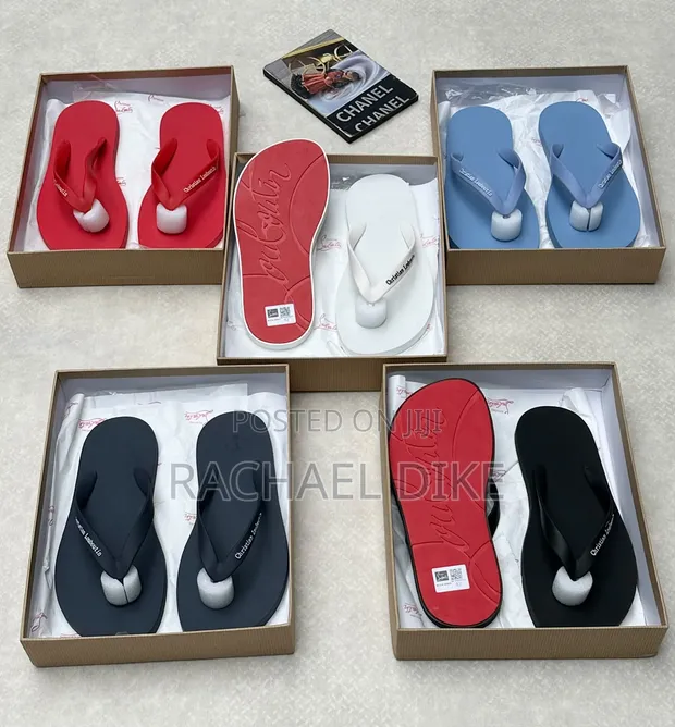 Luxury Christian Louboutin Slippers - 1