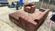 Sabon L-Shape Brown Sofas da Single Seater - 2