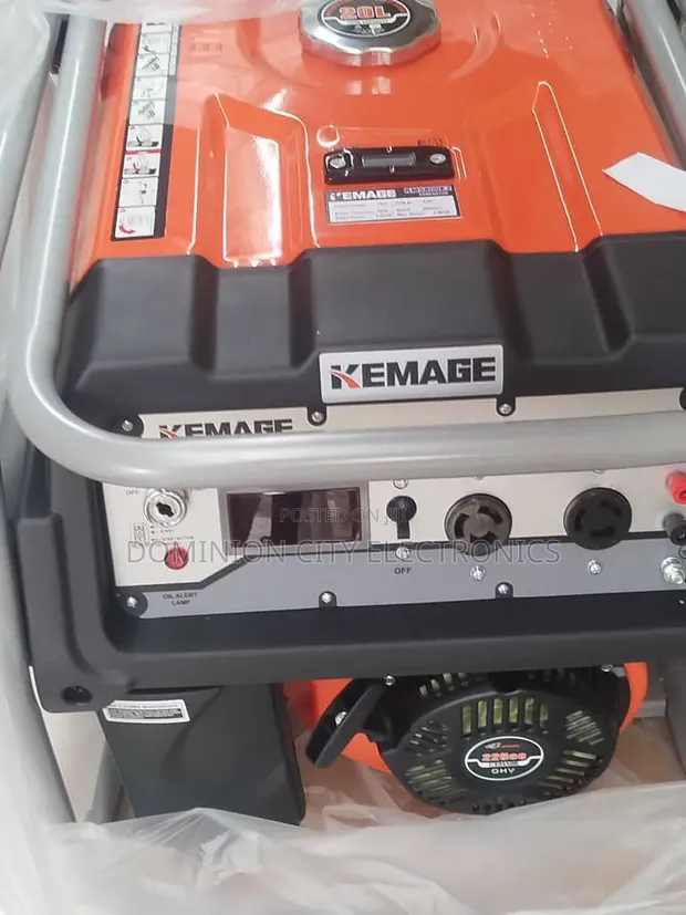 Kemage 5kva Petrol Generator da Remote Control - 1