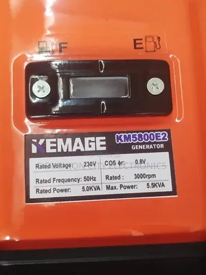 Kemage 5kva Petrol Generator da Remote Control