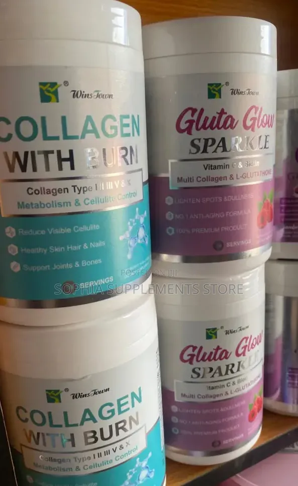 Wins Town Gluta Sparkle Fata Mai Haske & Anti-Aging - 1
