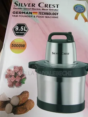 Silver Crest Electric Yam Pounder & Food Machine (9.5L)
