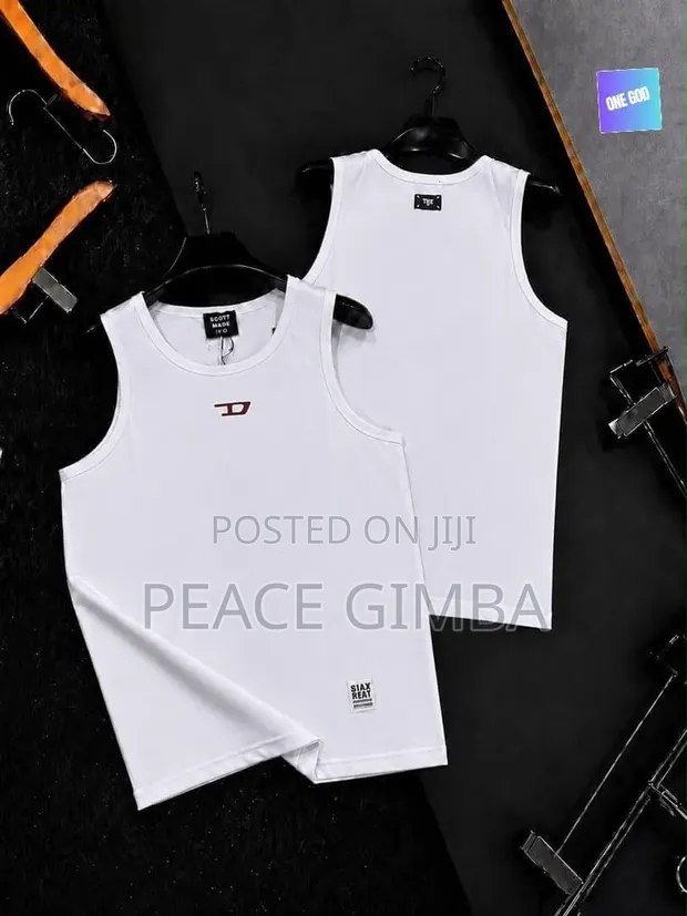 Men's Premium Sleeveless Tank Tops Singlet - 1