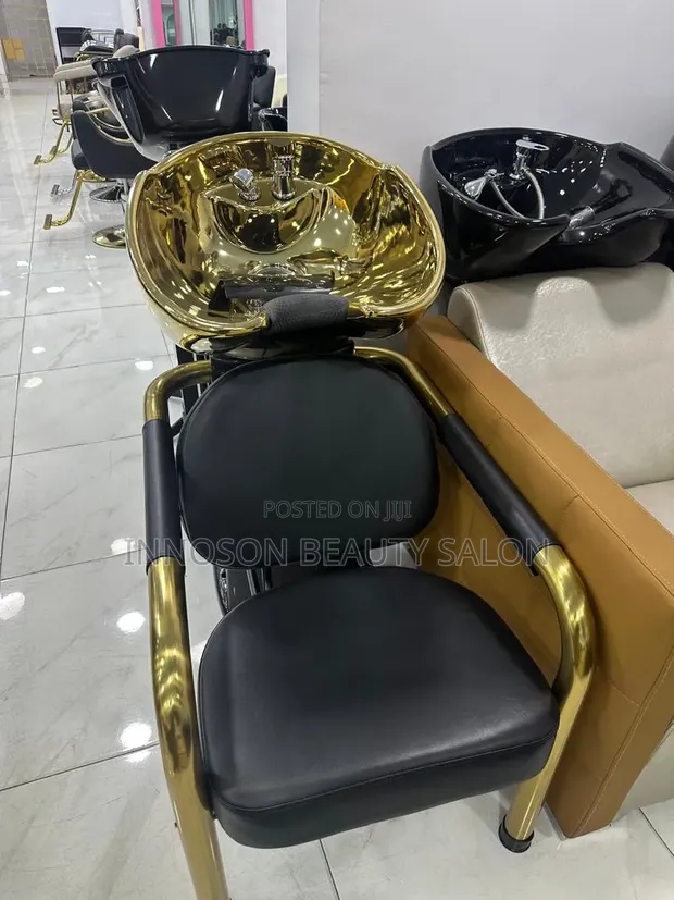 Brand New Gold Hair Washing Basin - 1