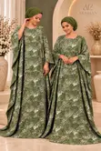 Free Size Boubou Gown with Veil - 2