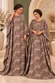 Free Size Boubou Gown with Veil - 4