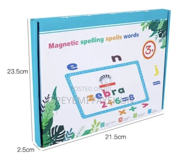 BabySmart Alphanumeric Magnetic Box - 1
