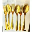 Gold Plated Cutlery Rental - Spoons & Forks - 1