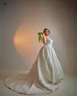 Beaded Sequence Wedding Ball Gown for Rent - 2