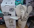 12-Piece Quality Silicone Cooking Spoon Set - 2