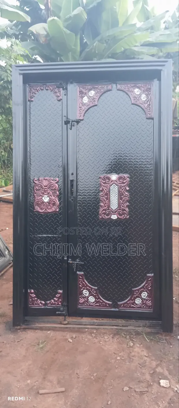 Solid Security Door - 2.5mm Chaka Plate - 1