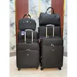 Swiss King Luxury Leather Luggage Set (6-Piece) - 1