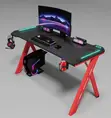 1.2m Gaming Table with Light - 3