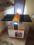 Portable Power Station 100W tare da Panel Biyu & Haske - 1