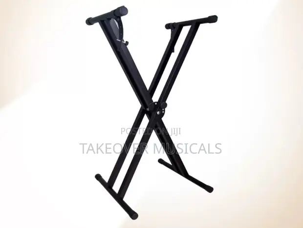Double Tube X Keyboard Stand - Brand New - 1