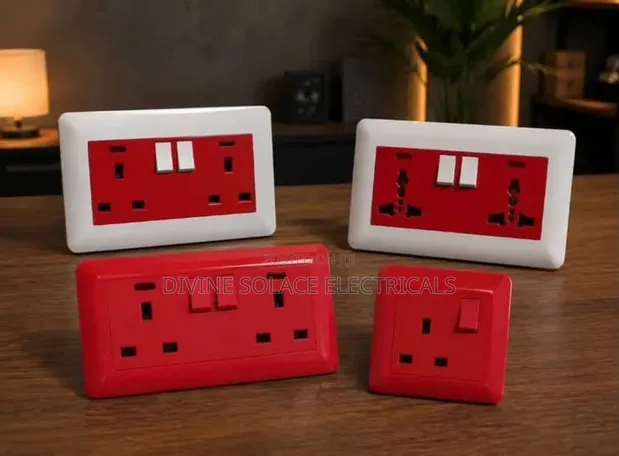Red Legrand Switches da Sockets - 1