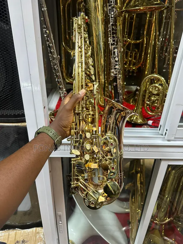 Yamaha Gold Alto Saxophone - Professional - 1