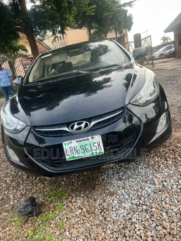 Hyundai Elantra 2013 Black - 1