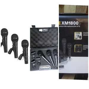 Behringer Ultravoice XM1800S Dynamic Microphones (3-Pack)