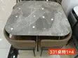 4 Seater Marble Dining Set - Sabon Abu - 2
