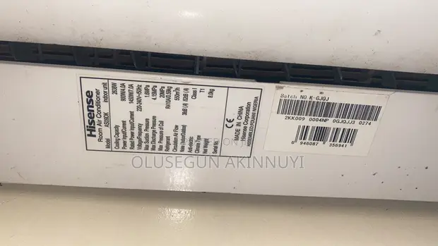 Hisense Inverter Air Conditioner - 1